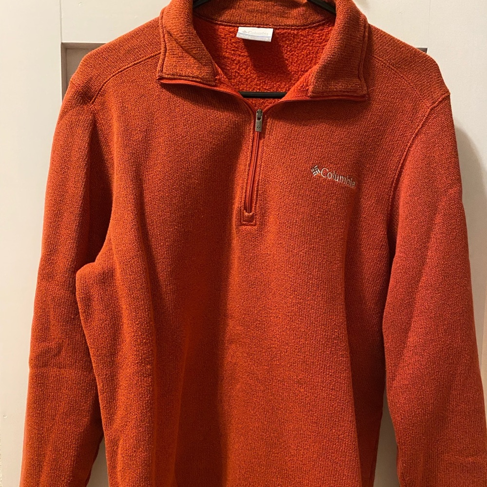 mens columbia half zip